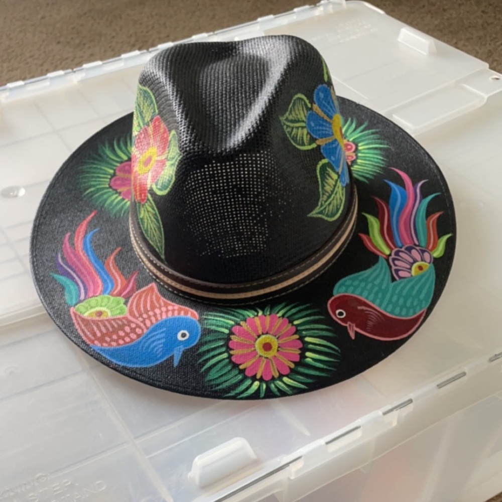 Mexican Hand Painted Hat